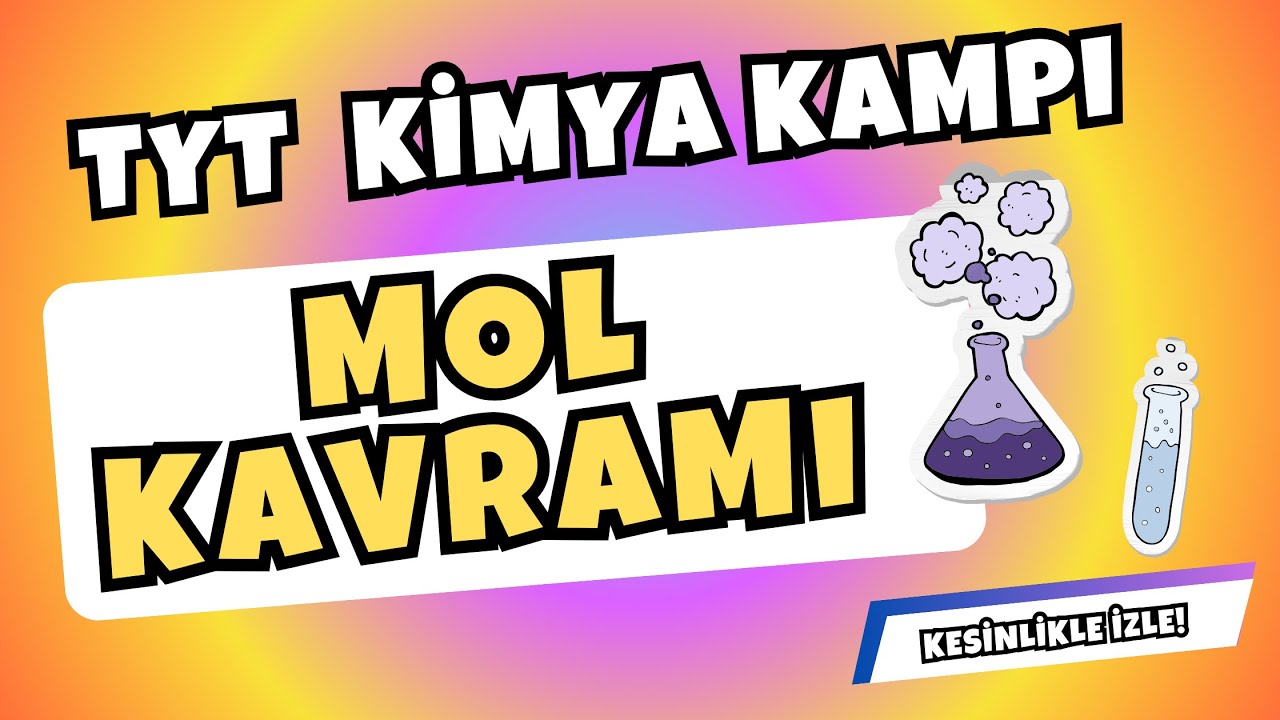 🌟 25 DAKİKADA MOL KAVRAMI FULL TEKRAR! #2024tyt