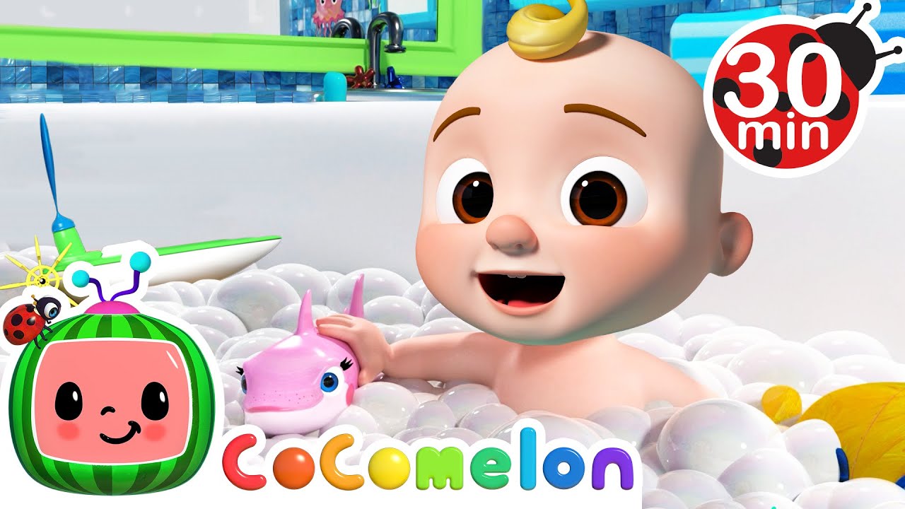 [ 30 MIN LOOP ] The Bath Song With Baby JJ! | Moving with CoComelon | Fun Nursery Rhymes & Kids