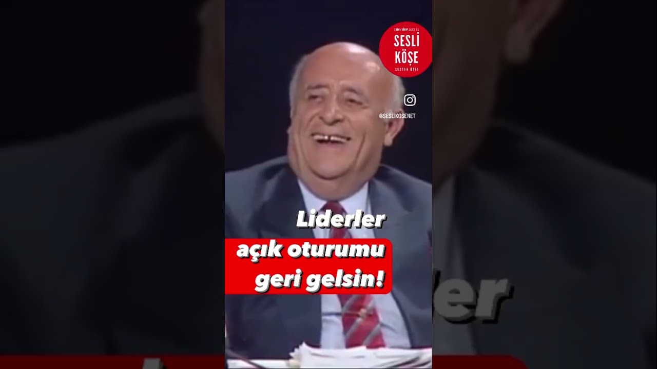 🗳️ 32 yıl önce 100 yıl ilerideydik! (1991 seçimleri liderler açık oturumu)