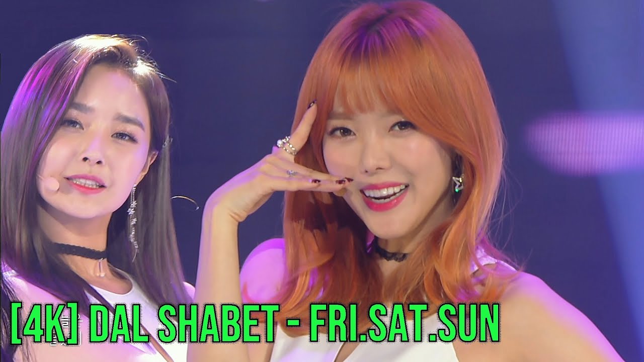 [ 4K LIVE ] Dal★shabet - Fri.Sat.Sun  (COMEBACK) - (161011 The Show)