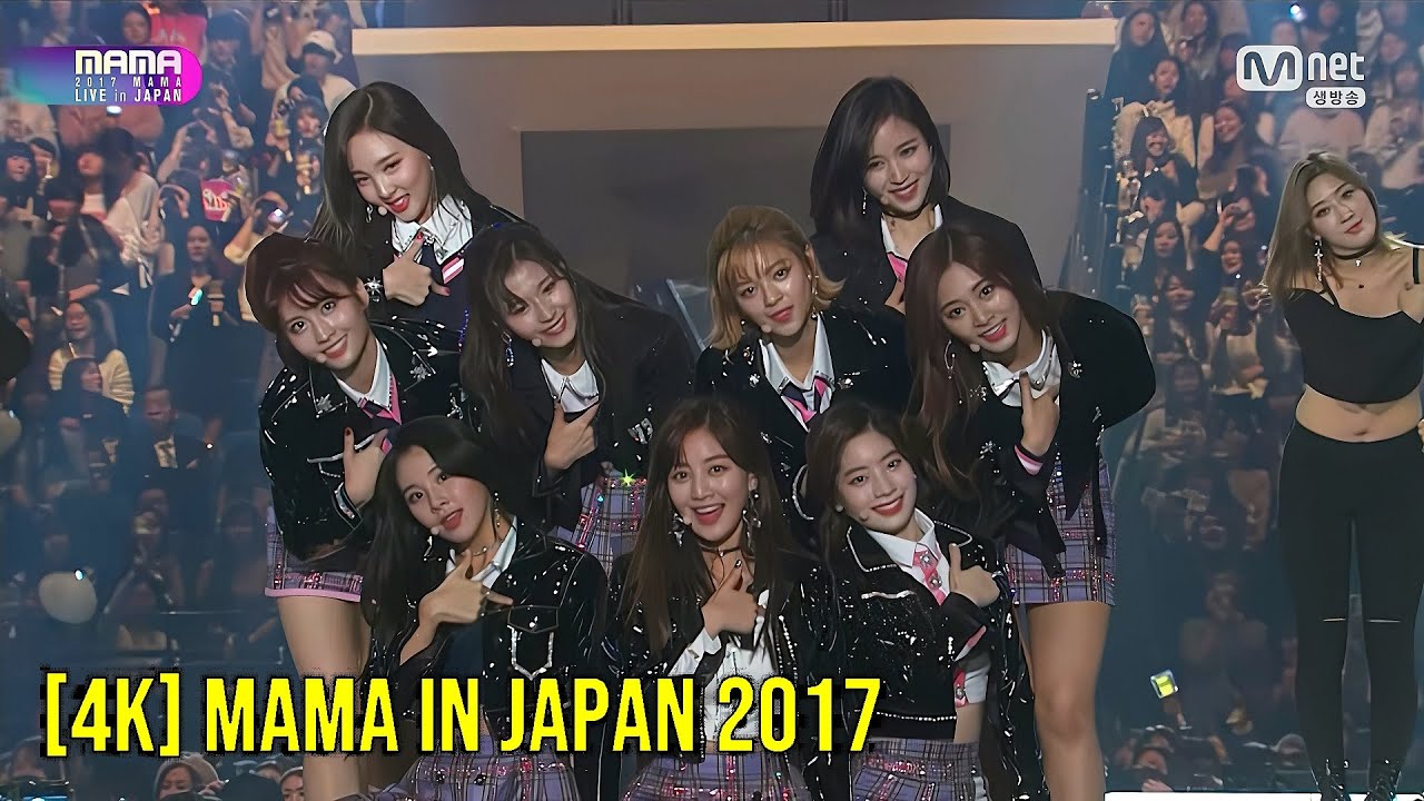 [ 4K LIVE ] TWICE - Dancing Like Twice + TT + Signal + Likey - (171129 Mnet 2017 MAMA in Japan)