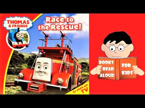 🚂 5 Minute Story RACE TO THE RESCUE | Thomas & Friends read aloud by Books Read Aloud For Kids