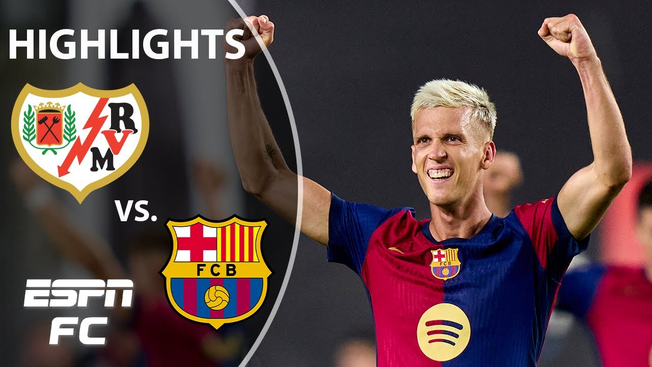 🚨 A COMEBACK FOR BARCA 🚨 Rayo Vallecano vs. Barcelona | LALIGA Highlights | ESPN FC