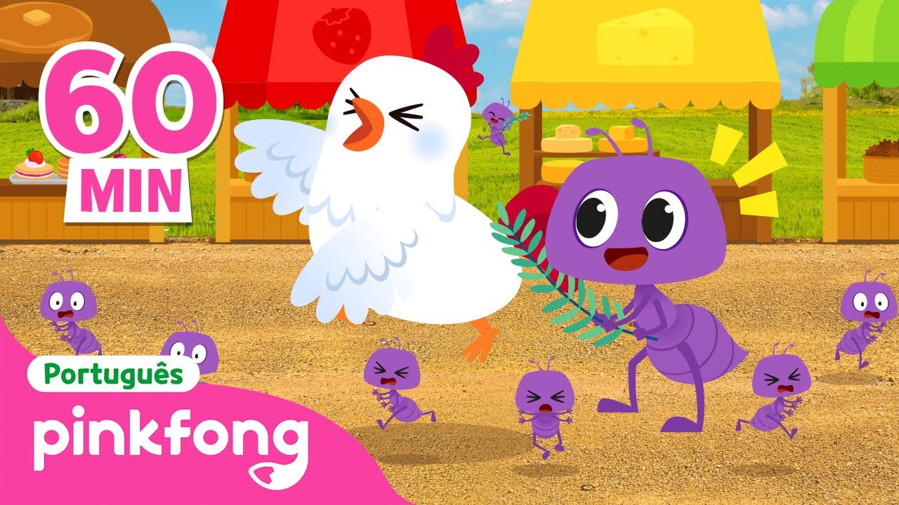 🐜 A Formiguinha e mais músicas infantis | + Completo | Pinkfong, Bebê Tubarão! Canções para Crianças