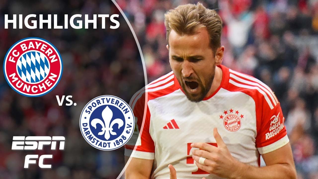 🚨 ABSOLUTE MADNESS 🚨 Bayern Munich DEMOLISHES Darmstadt 8-0 | Bundesliga Highlights | ESPN FC