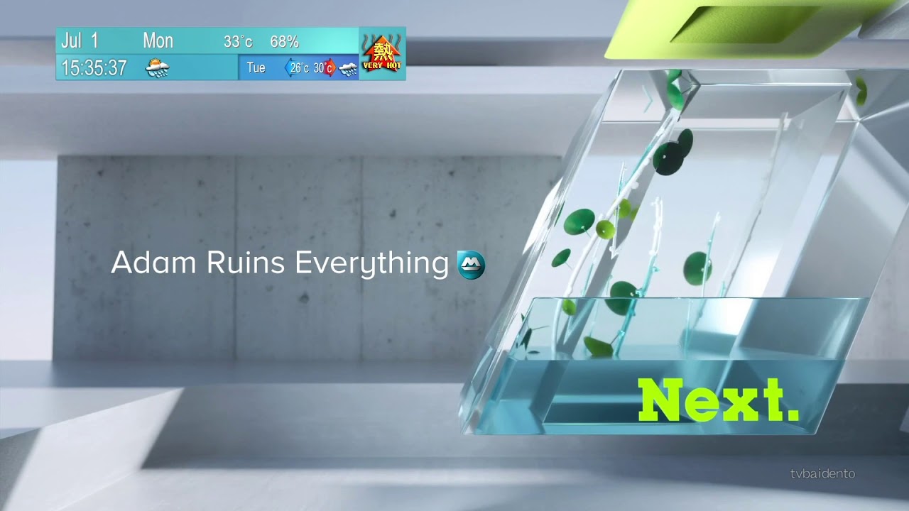 明珠台 ‘Adam Ruins Everything’《阿當話你知》節目預告（出現淡出效果 2019年7月1號）
