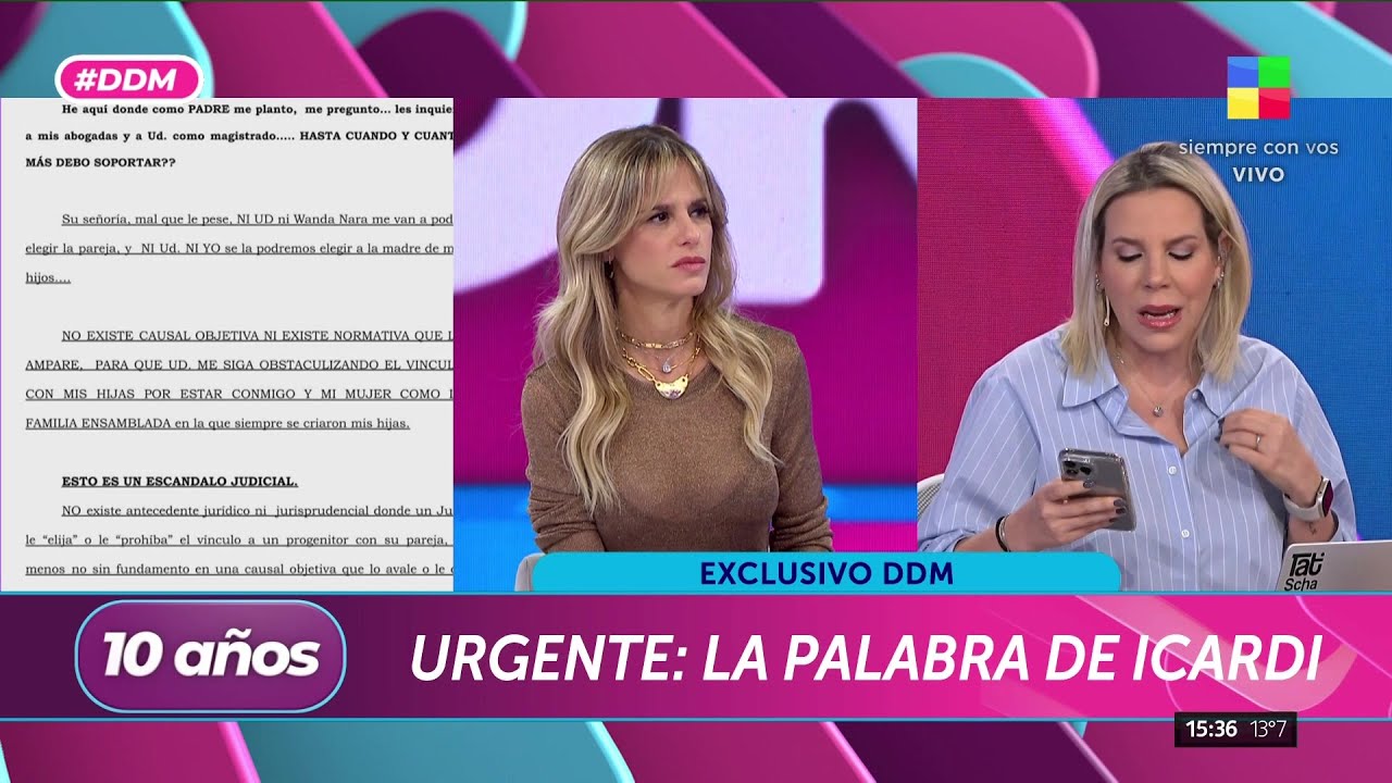 📢 AHORA: EL COMUNICADO EN PRIMERA PERSONA QUE PRESENTÓ ICARDI ANTE LA JUSTICIA