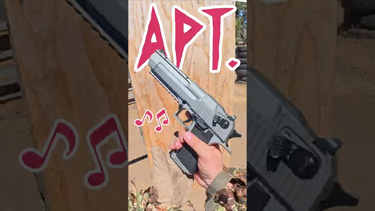 😂 APT but with a DESERT EAGLE 😂 - #fail #airsoft #funny