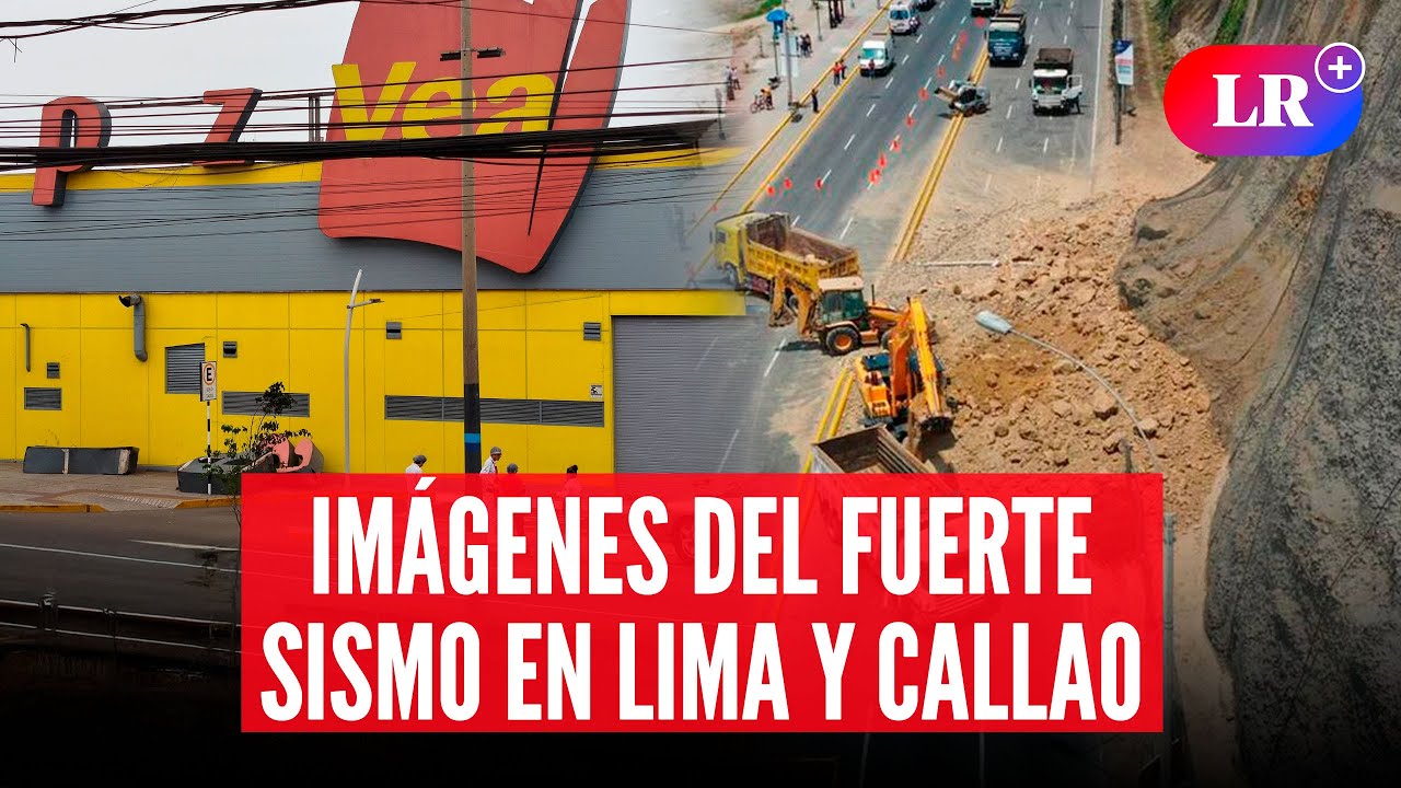 🔴 ASÍ SE VIVIÓ EL FUERTE SISMO DE 6,1 EN LIMA Y CALLAO | #EnDirectoLR