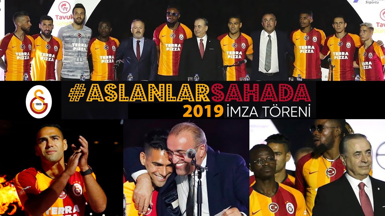 🦁 #AslanlarSahada İmza Töreni 2019  - Galatasaray