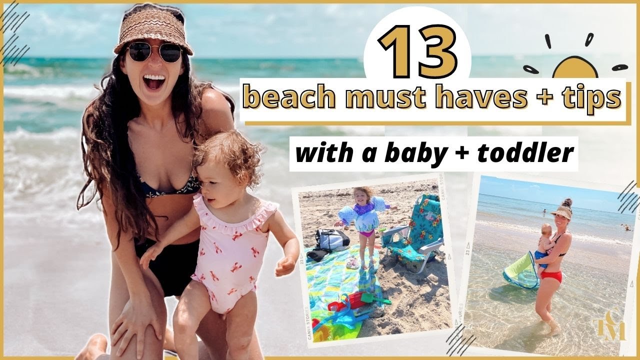 ☀️ BABY BEACH ESSENTIALS For Families With A Toddler Too [BEST BEACH TIPS] 🏝