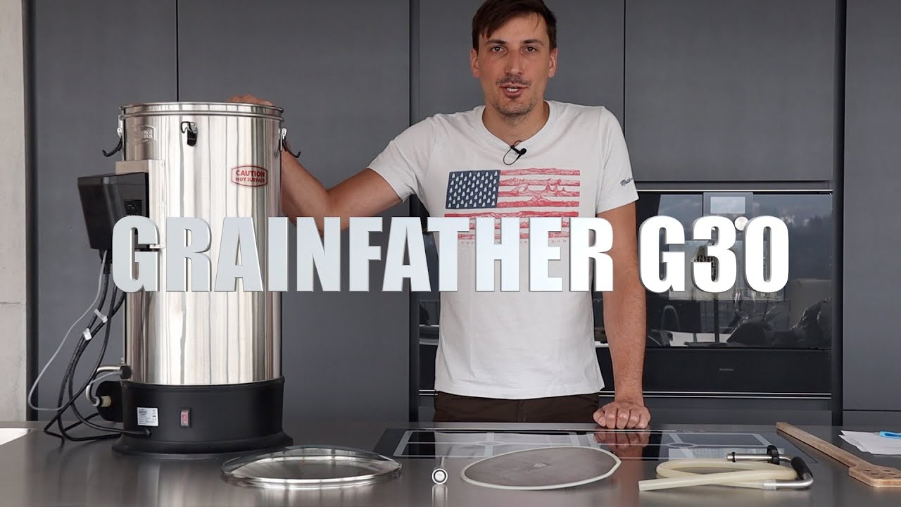 🇺🇸 BEER BREWING with the GRAINFATHER G30 Connect – first brew day from start to finish