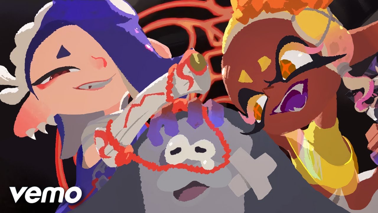 💀 Big Betrayal 𝙀𝙓𝙏𝙀𝙉𝘿𝙀𝘿 🎵 Caitlin Koi Lyric Video - Splatoon 3