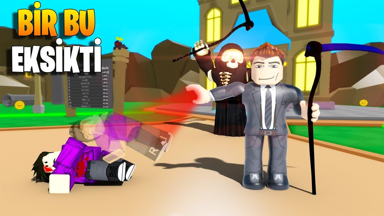 ☠️ Bir Bu Simulator Eksikti! Azrail Simülatör! ☠️ | Reaper Simulator | Roblox Türkçe