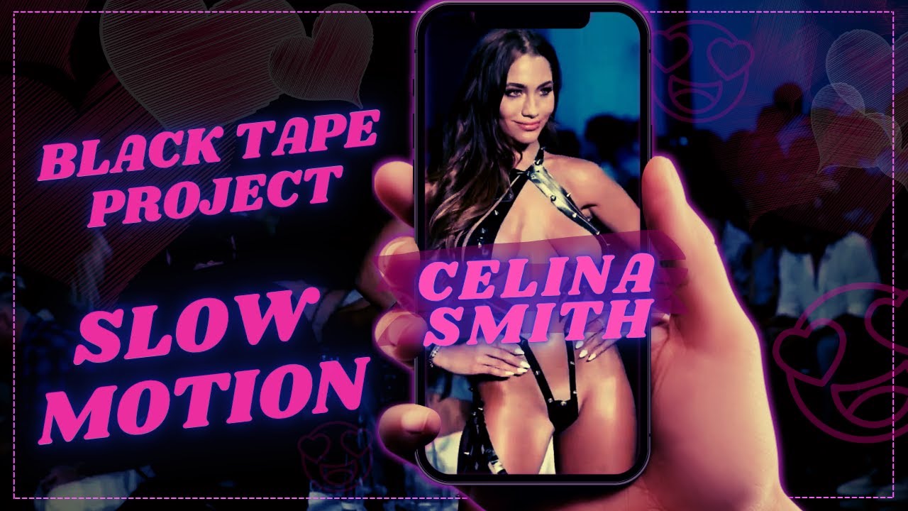 💜 Black Tape Project - Miami Swim Week - Celina Smith (Slow Motion) 💜
