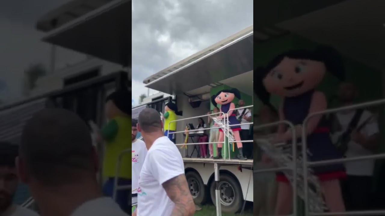 🎉🎶 BLOCO FAZ DE CONTA - CARNAVAL DA LUNA l O Show da Luna! #Shorts