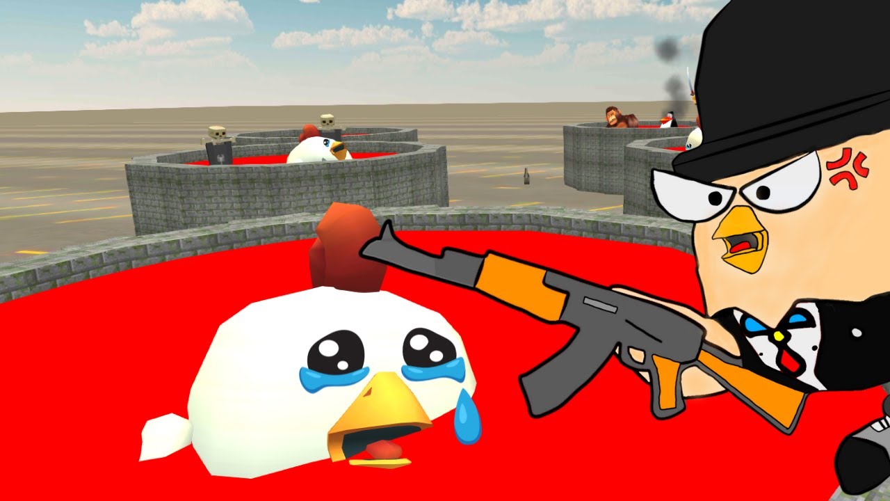 😱 Boiling Koko In Chicken Gun