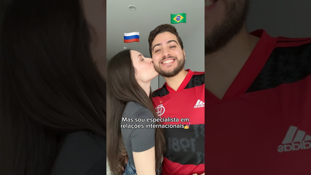 🇷🇺❤️🇧🇷 #brasil #russia #casal #amor #relacoesinternacionais #brasileiro #russa