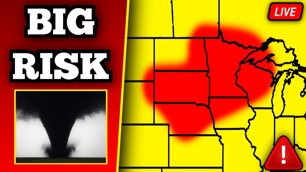🔴 BREAKING Tornado Outbreak Coverage - Tornadoes Likely - With Live Storm Chasers