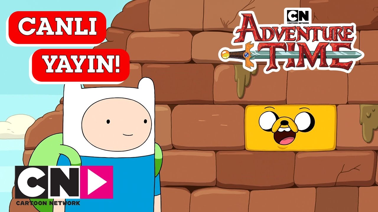 🔴 CANLI 🔴 ADVENTURE TIME | 6. Sezon | Cartoon Network Türkiye