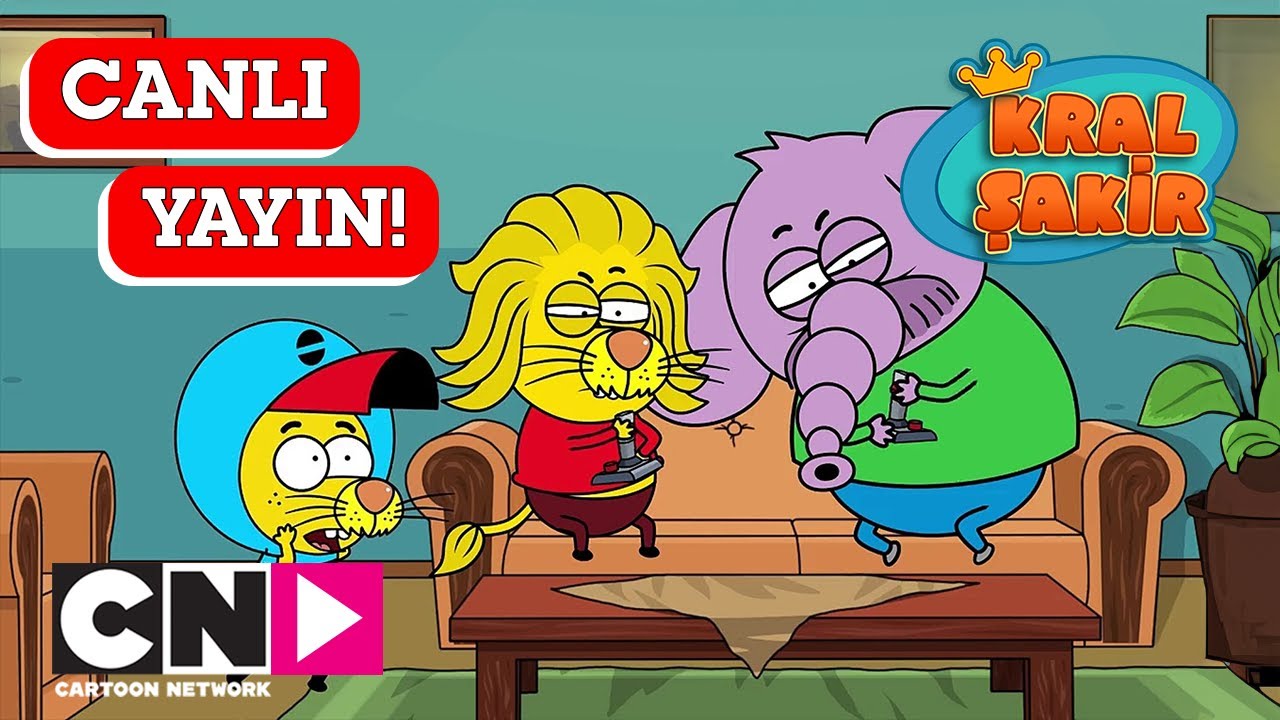 🔴 CANLI 🔴 KRAL ŞAKİR | 5 Saatlik Eğlence | Cartoon Network Türkiye