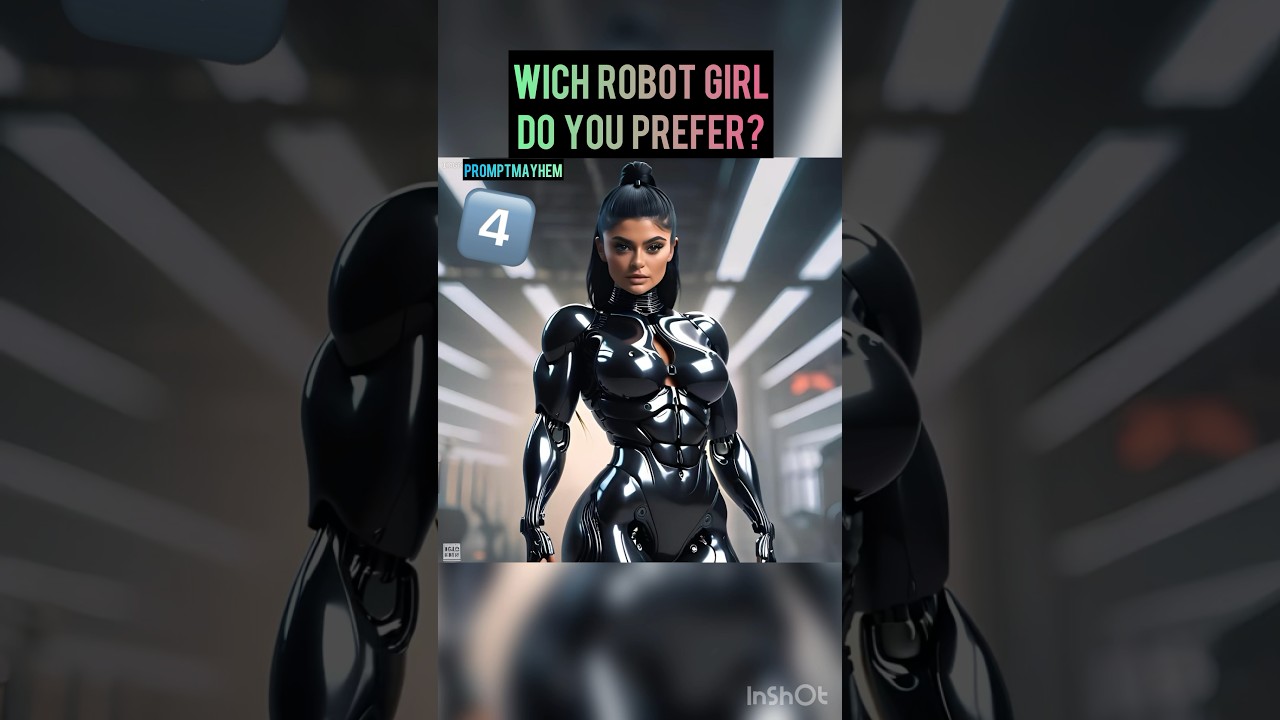 💙 Choose your favourite robot bae 🤓 #ai #robotgirl #robotics #outfitideas #cyberpunk