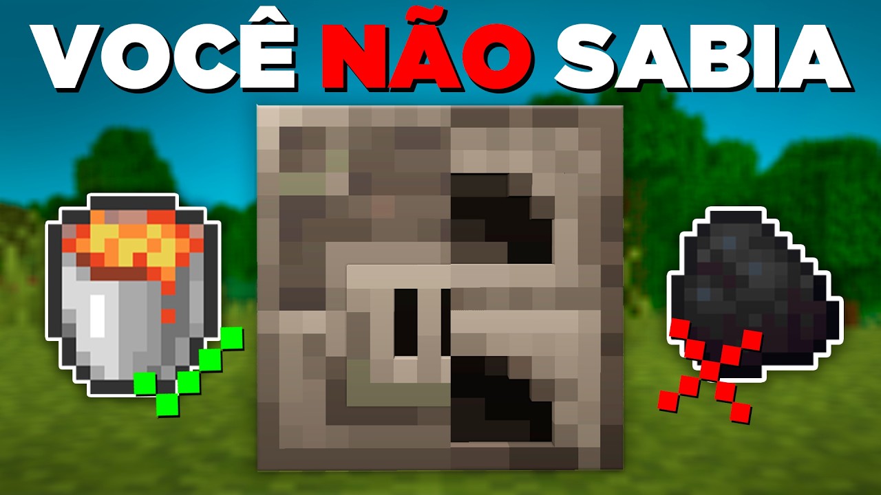 ✔️ Como usar a FORNALHA do JEITO CERTO no MINECRAFT 1.21 (GUIA COMPLETO)