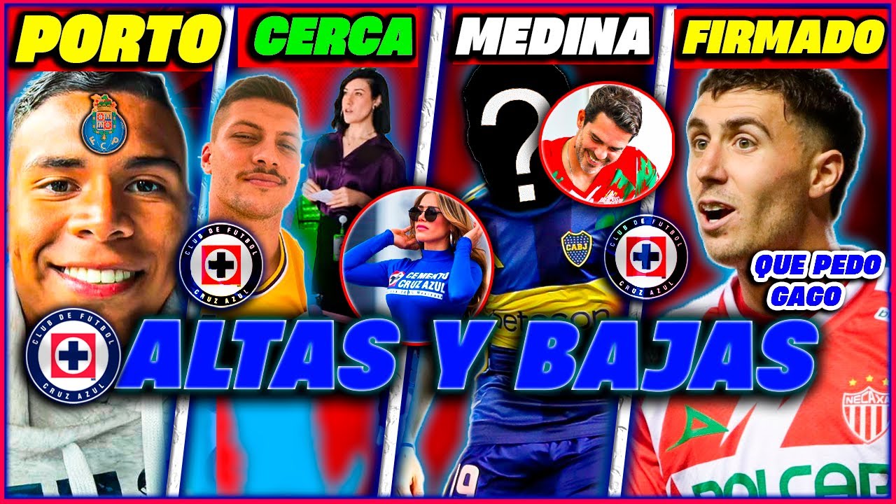 🚨 CRUZ AZUL HOY | FICHAJES CONFIRMADOS, ALTAS Y BAJAS DE ÚLTIMA HORA