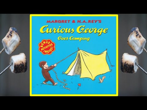 🐒🏕 Curious George Goes Camping Read Aloud Kid's Book