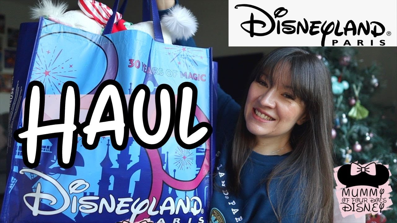 🛍️ Disneyland Paris Haul Christmas 2022 🎄 Mummy Of Four Does Disney ⚫️🎀⚫️