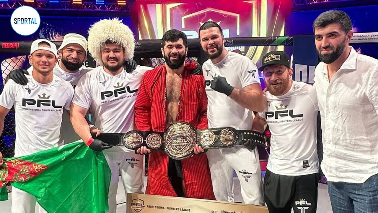 🇹🇲🦁 DOVLETJAN YAGSHYMURADOV - 2024 PFL LIGHT HEAWYWEIGHT WORLD CHAMPION⚡