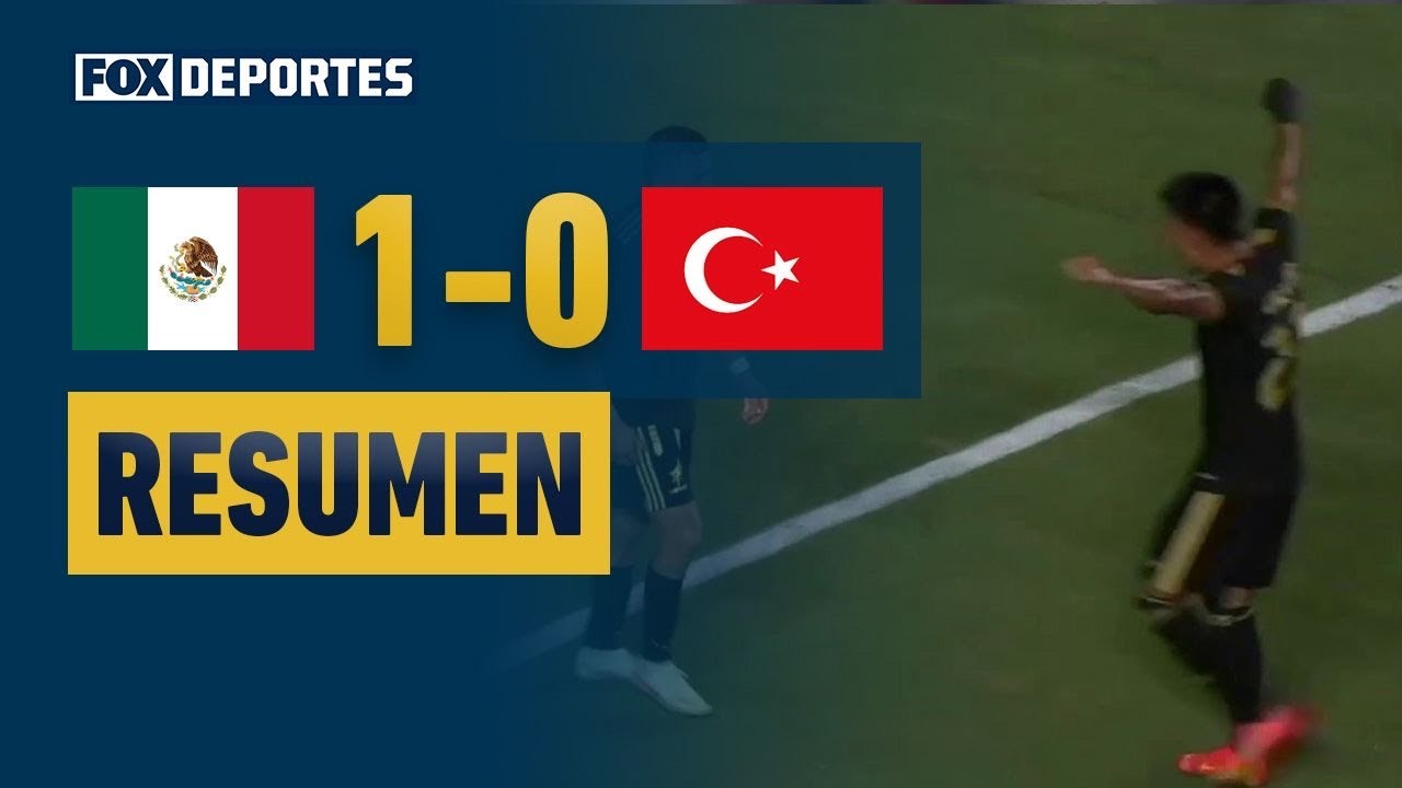 😁🇲🇽 'EL TRI' IS READY FOR THE GOLD CUP | Mexico 1-0 Turkey | HIGHLIGHTS | International Friendly