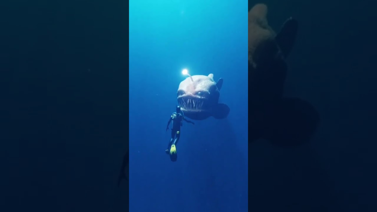 é esses monstros que tem no fundo do oceano. confiram 😱😱😱