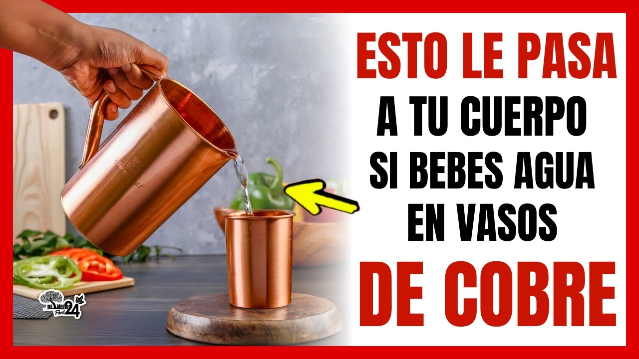 🔥 ESTO LE PASA A TU CUERPO AL BEBER AGUA EN VASOS DE COBRE ➜ (LA NUMERO 3 TE SORPRENDERÁ)