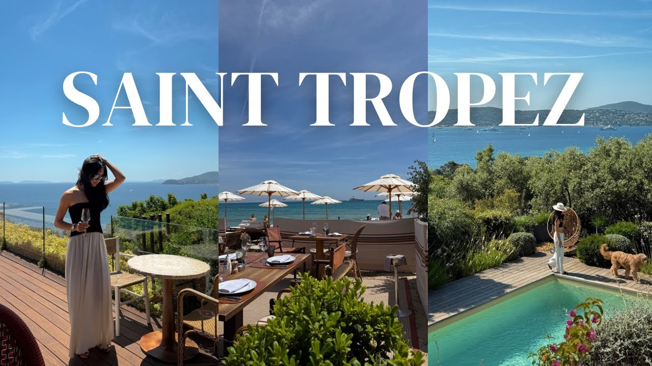 🇫🇷 Euro Summer in Saint-Tropez, Part 2 | Pampelonne Beach Clubs | Villa Life in the South of France