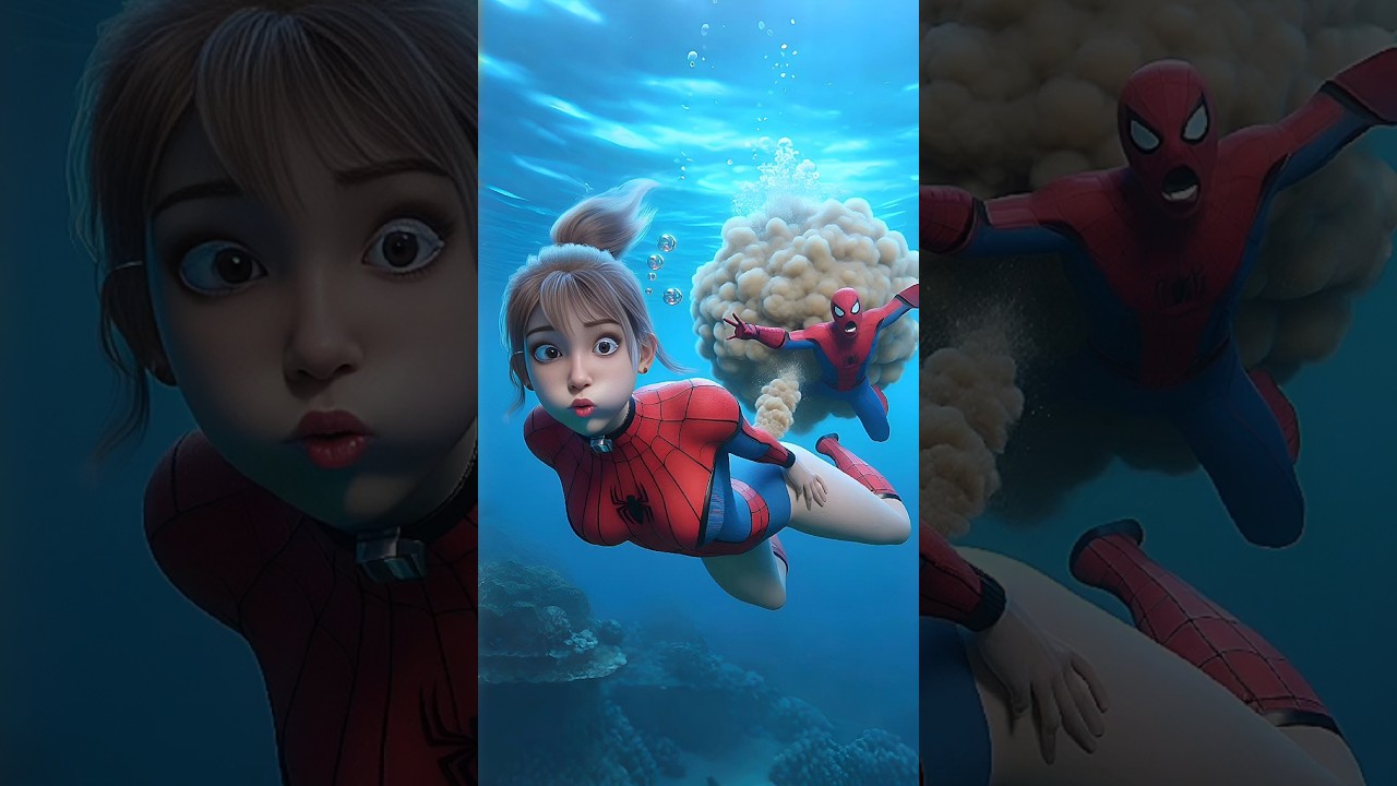 👑 Evolution of Spider-man: Don't farting in the water ✅️ #avengers #spiderman #shorts #spidermajesty