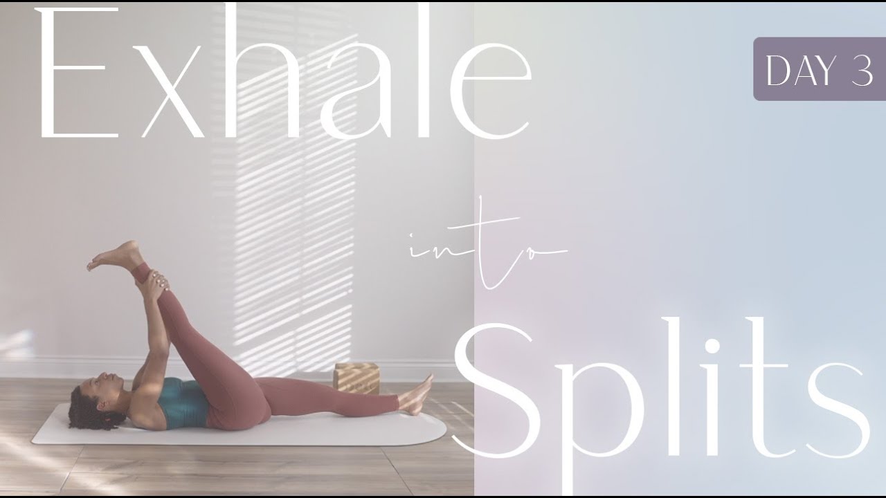 🌬️ Exhale to Splits | A 30 Day Journey to Get Your Splits! | Bright & Salted Yoga (Day3)