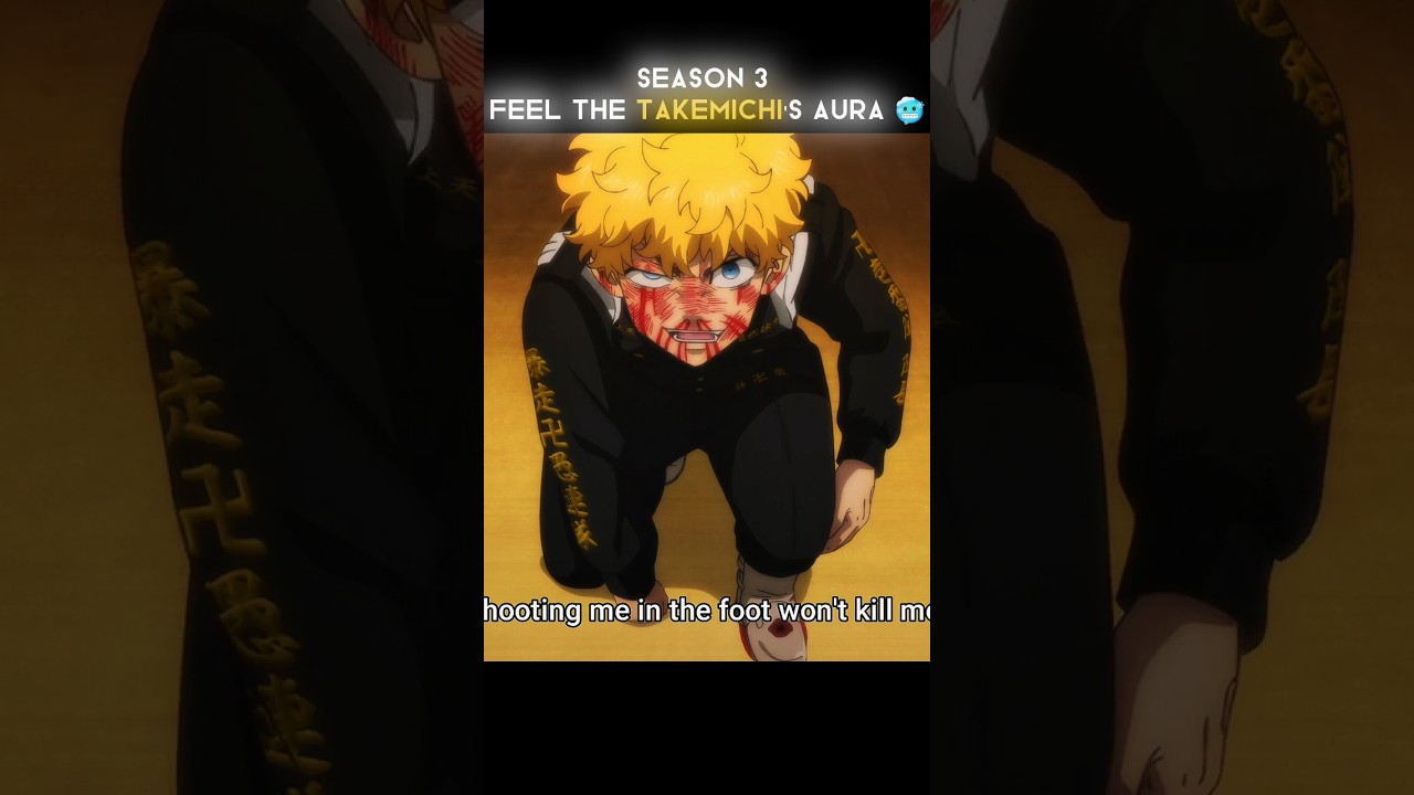 「 Feel The Takemichi's Aura🥶🔥 」-  Tokyo revengers | takemichi Edit | #anime#takemichi #anime