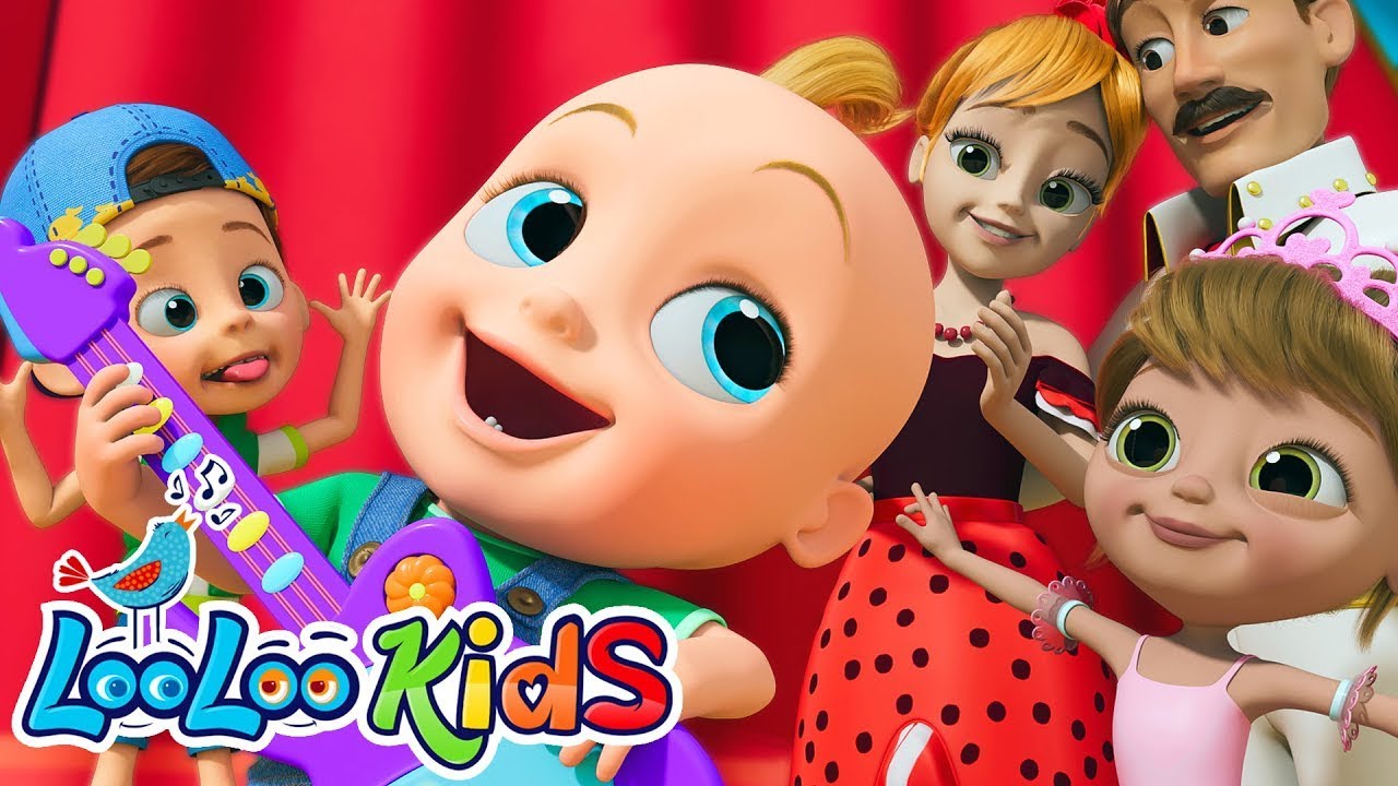 👨‍👩‍👧‍👦 Finger Family - (Official Video) - Sing Along with LooLoo Kids Nursery Rhymes