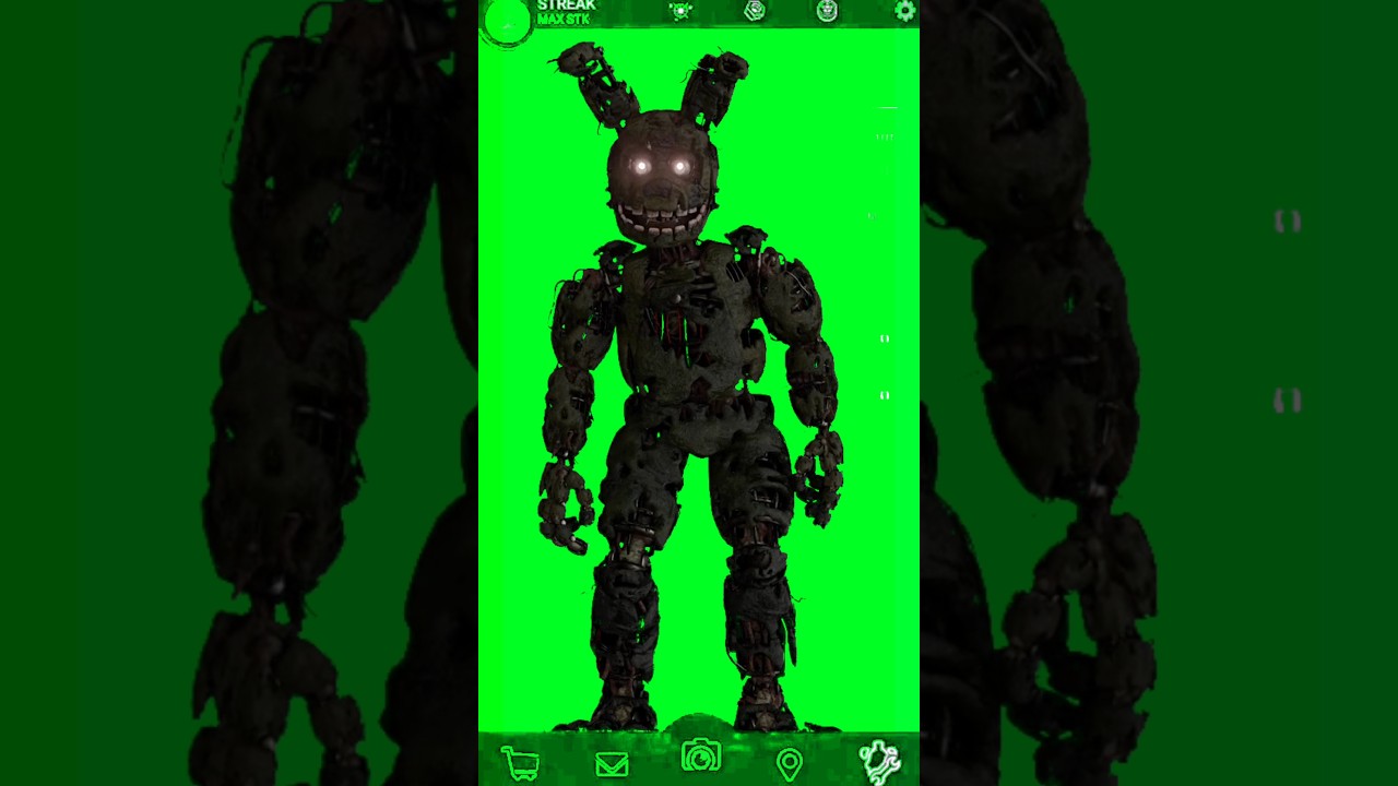 แจกฉากเขียว #fnafar #springtrap