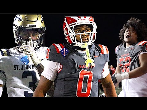 🔥🔥 GAME OF THE YEAR !! #1 Mater Dei vs #3 St. John Bosco 🎥 CIFSS Division One Championship Game