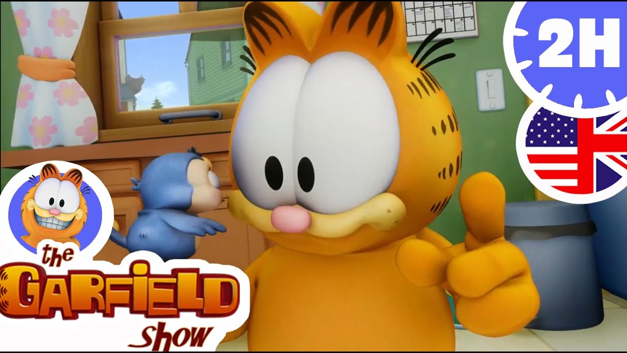 😺 Garfield and his new cute friend! 😺 - The Garfield Show