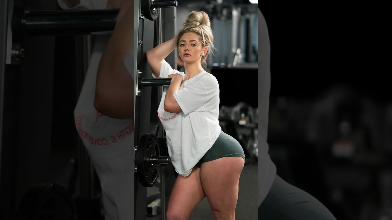 🍑 Get Bootylicious with Miranda Cohen's Hot Gym Workout🔥 #viral #shorts