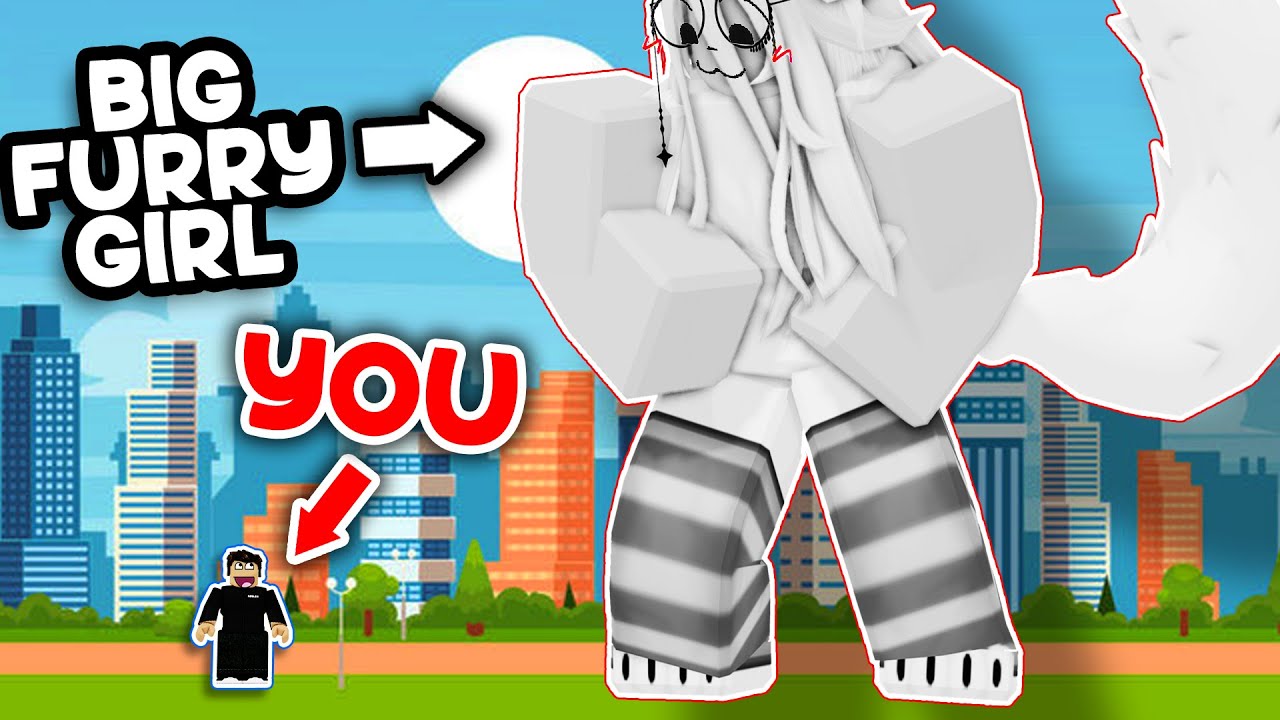 🐺 GIANTESS FURRY! - Roblox Fart Animation