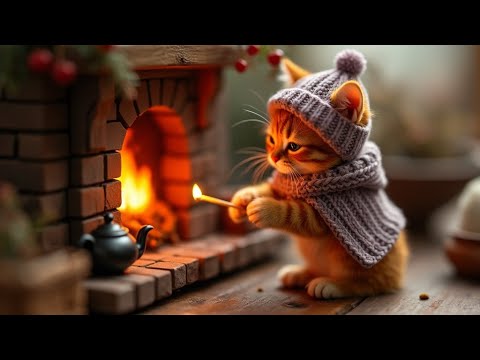 🏡 GingMeow: Tiny Cat's Cozy Countryside Cottage Retreat! 🐱🌿 | #cat #kitten #cute #gingmeow