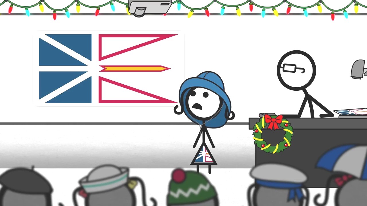 🎄 Grey Grades Canada's Flags!  (And Merry Xmas!) 🎄