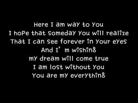 거미 Gummy You Are My Everything 영어 버젼 English Version 가사 Lyrics