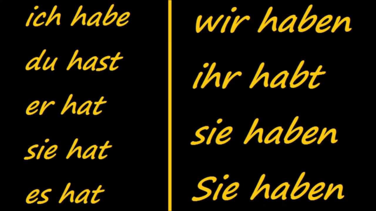 ♫ Haben Conjugation Song ♫ German Conjugation ♫ Mozart ♫ Das Lied der Konjugation von Haben ♫