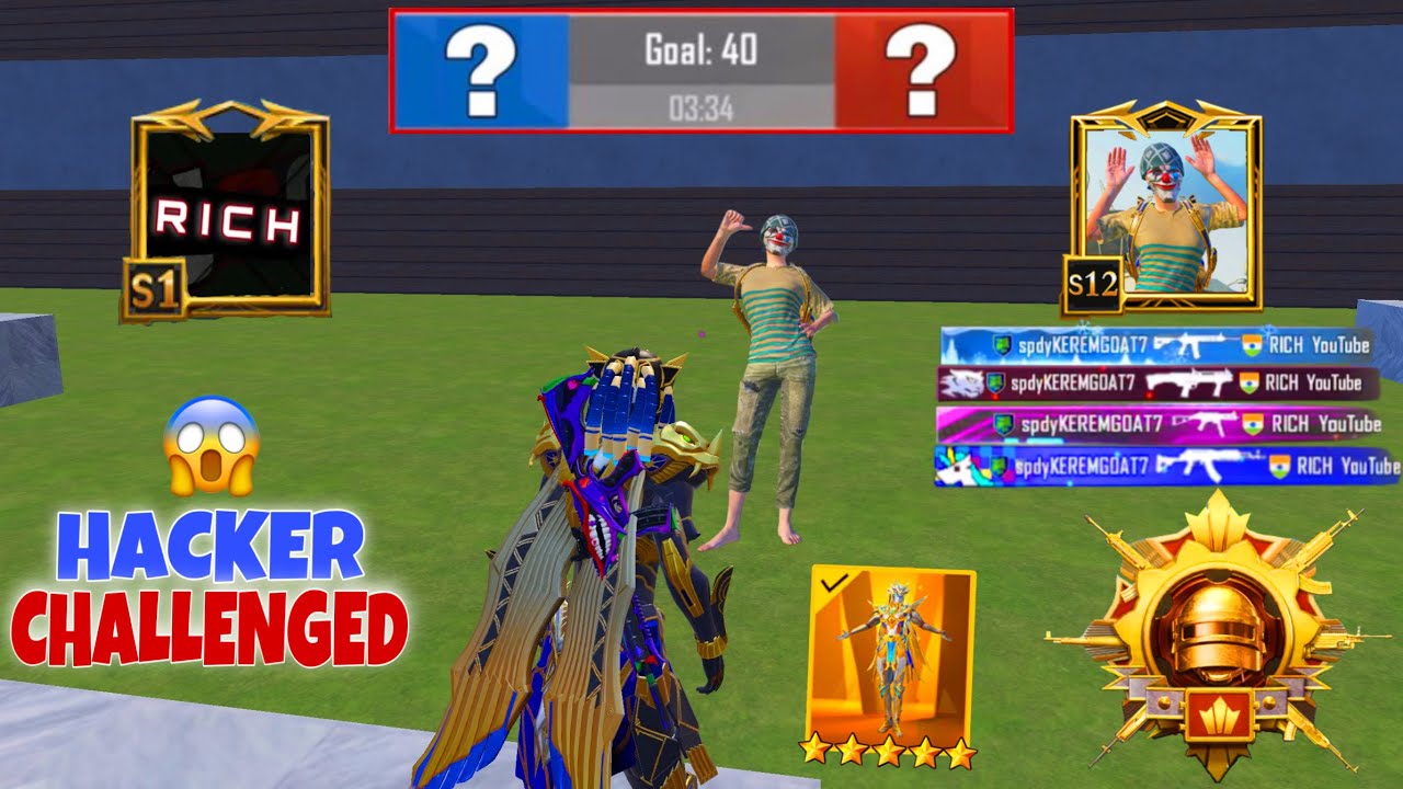 😳 HA*KER PRO PLAYERS CHALLENGED ME in WOW GAME 🔥 Pubg mobile