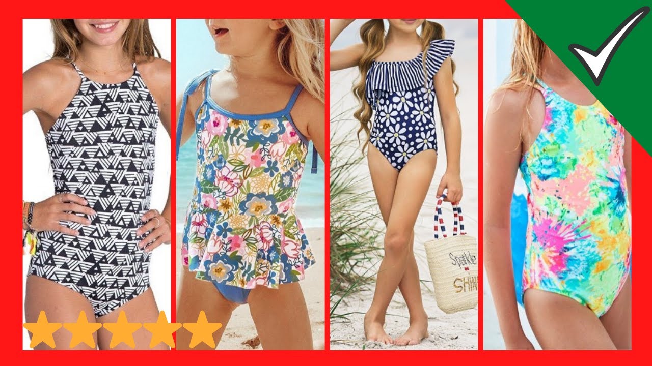 😍 Hermosos TRAJES DE BAÑO PARA NIÑAS | Modelos TENDENCIA 2021